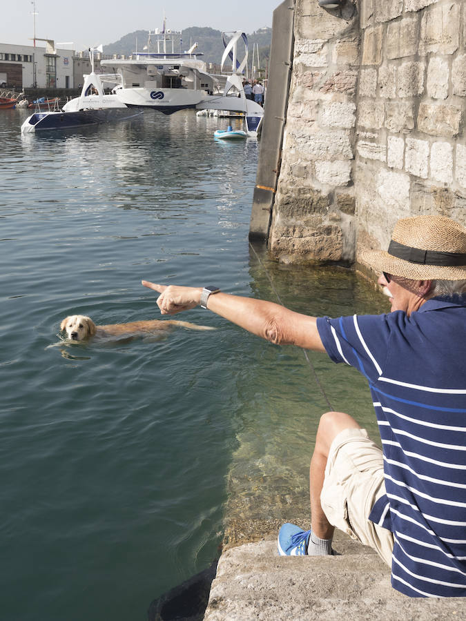 Un buque de hidrógeno recala en Donostia dentro de su gira mundial