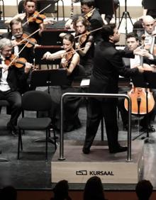 Imagen secundaria 2 - Gran debut de Treviño con la OSE