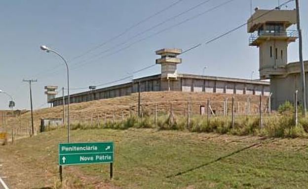 Exterior de la cárcel Sílvio Yoshihiko Hinohara, en el municipio de Presidente Bernardes.
