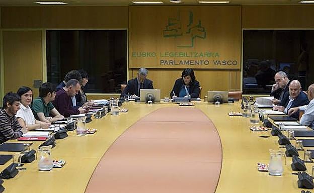 La reunión de este miércoles de la Ponencia de Autogobierno del Parlamento Vaco 