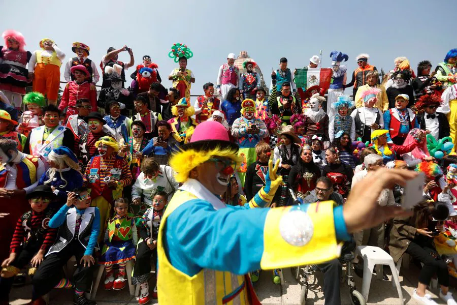 Clowns procedentes de todo el mundo se reúnen estos días en Ciudad de México para la 22 edición de la Convención Anual de Clowns