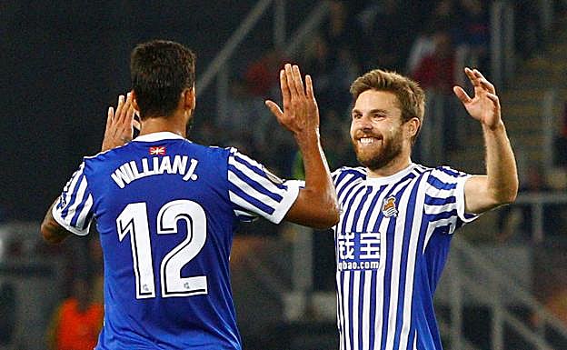La Real Sociedad apabulla al Vardar con un triunfo histórico en la Europa League