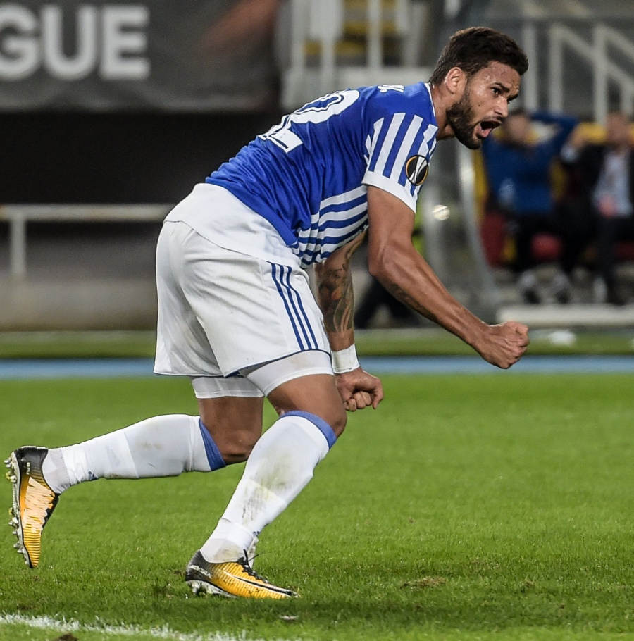 Vardar - Real Sociedad, en imágenes
