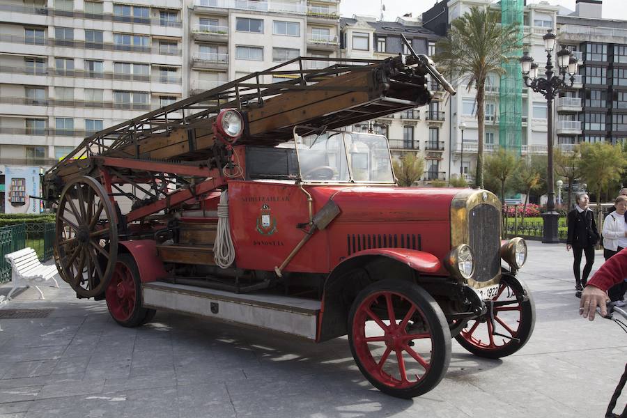 El alcalde de San Sebastián, Eeneko Goia, destaca que los bomberos son «el pilar de la seguridad y la tranquilidad» de la ciudad.