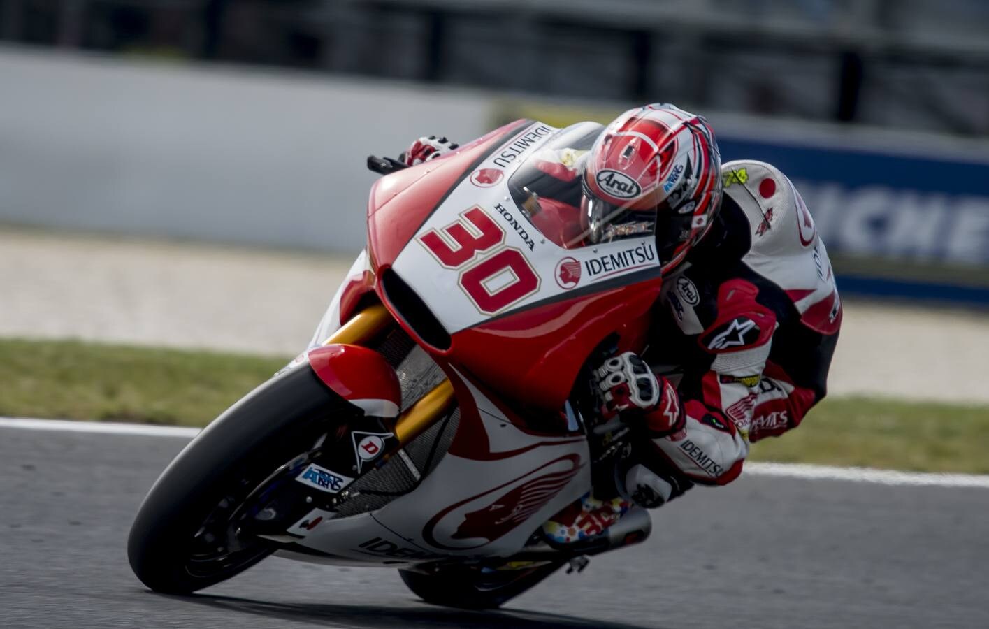 Nakagami, en el circuito de Phillip Island.