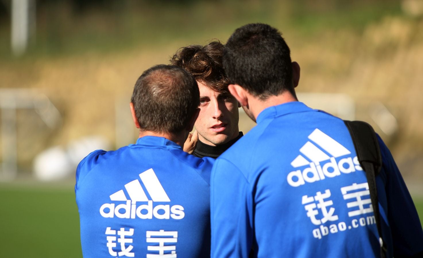 Los jugadores de la Real Sociedad se han ejercitado en Zubieta para preparar el encuentro de Copa ante el Lleida