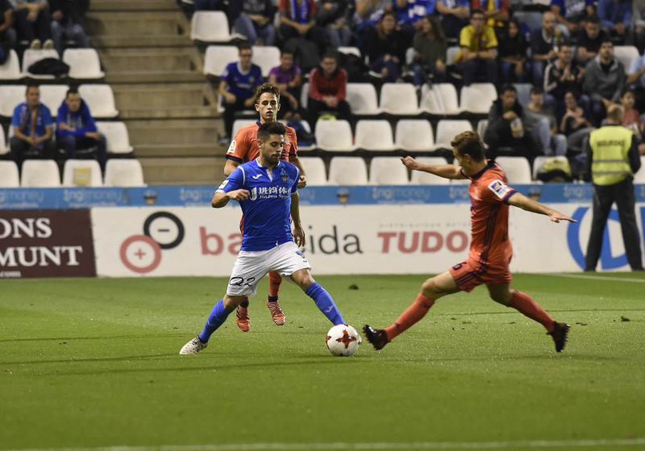 Las mejores imágenes del Lleida- Real Sociedad (0-1)