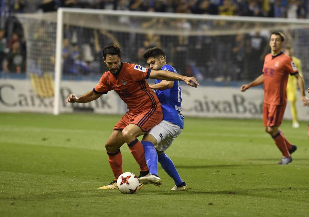 Las mejores imágenes del Lleida- Real Sociedad (0-1)