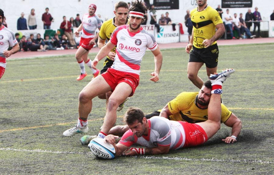 Ampo Ordizia venció 61 a 14 al Getxo Artea, en Altamira, en el primer derbi vasco de la temporada para los ordiziarras.