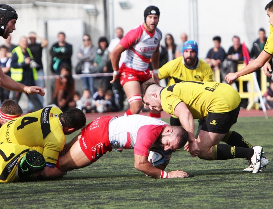 Ampo Ordizia venció 61 a 14 al Getxo Artea, en Altamira, en el primer derbi vasco de la temporada para los ordiziarras.