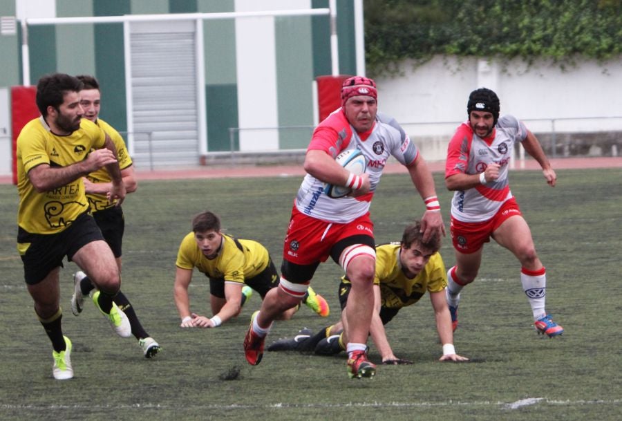 Ampo Ordizia venció 61 a 14 al Getxo Artea, en Altamira, en el primer derbi vasco de la temporada para los ordiziarras.