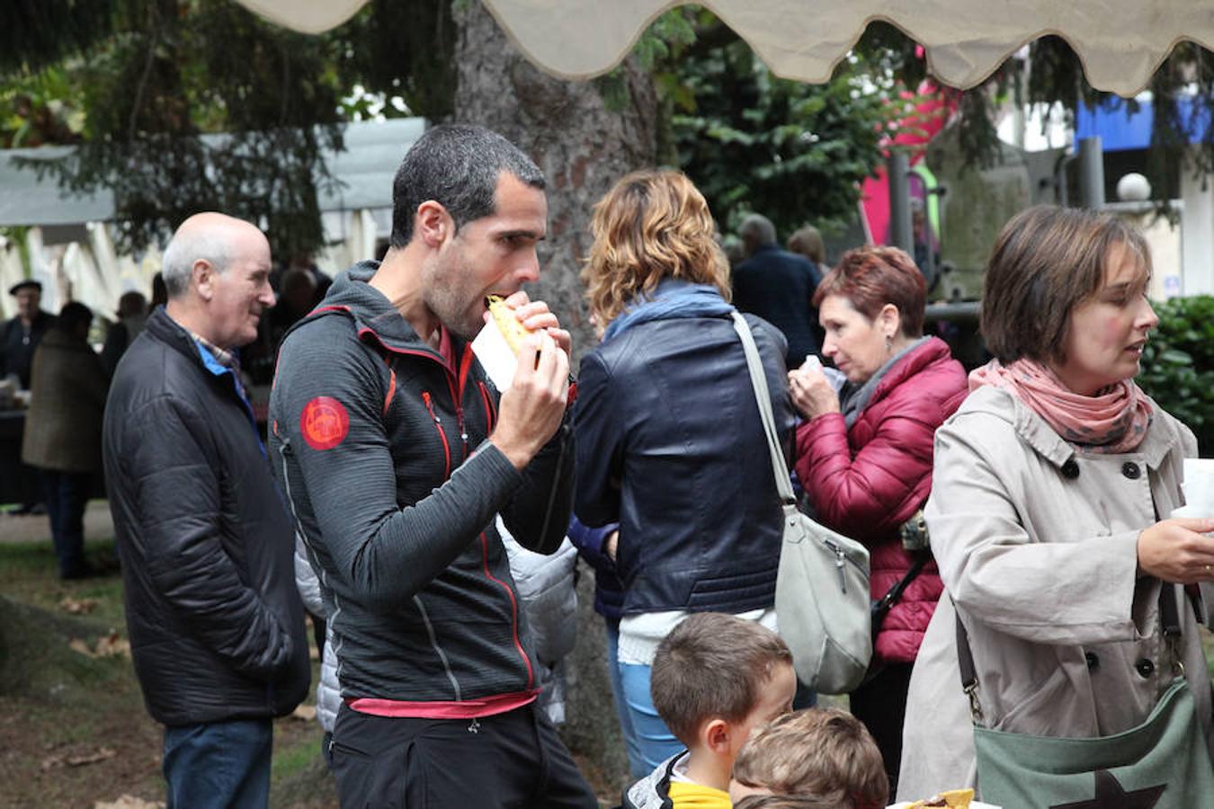 Este viernes y sábados se ha celebrado la feria del Concurso de Euskal Herria de queso pastor en Ordizia. 