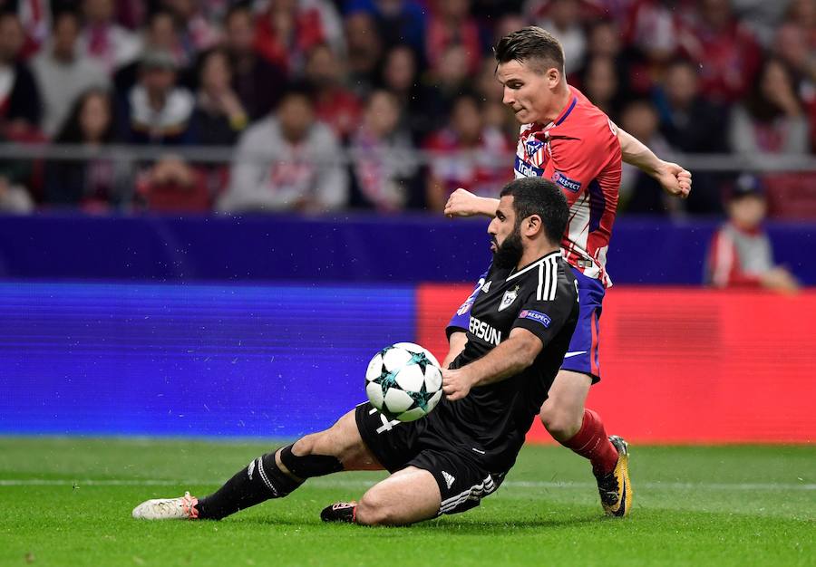 El Atlético de Madrid afronta su primera final del año ante el Qarabag en la Champions League. Al Atlético, con dos puntos, solamente le vale ganar para seguir teniendo opciones de clasificarse.