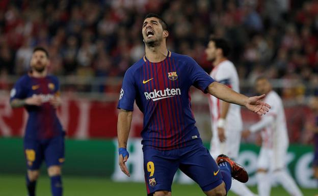 Suárez se lamenta.