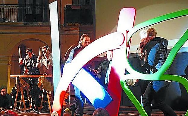 Este es el logotipo de Kilometroak del año que viene