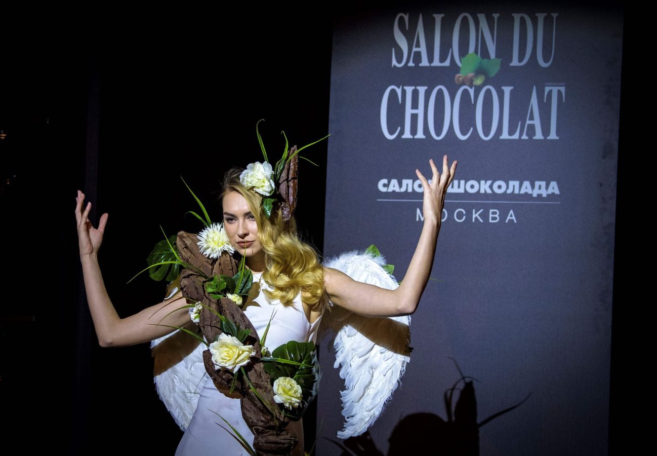 El salón del chocolate de Moscú arranca con originales propuestas