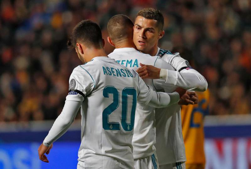 El Real Madrid se enfrentó en la quinta jornada de la Liga de Campeones al Apoel en Nicosia, donde Benzema se reencontró con el gol tras más de nueve meses de sequía en Europa.