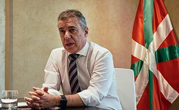 El lehendakari, Iñigo Urkullu