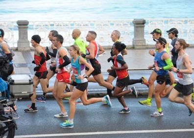 Imagen secundaria 1 - Maratón de San Sebastián. 