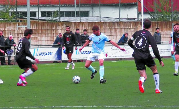 Ander volvió a marcar, esta vez en Tolosa, y es el máximo goleador del equipo con seis tantos. 