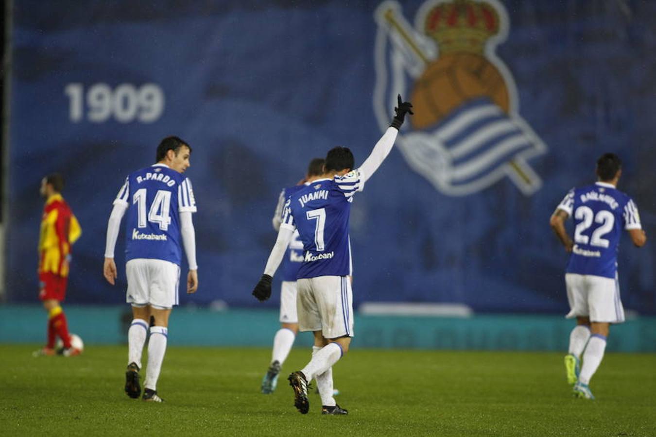 Real Sociedad-Lleida en imágenes