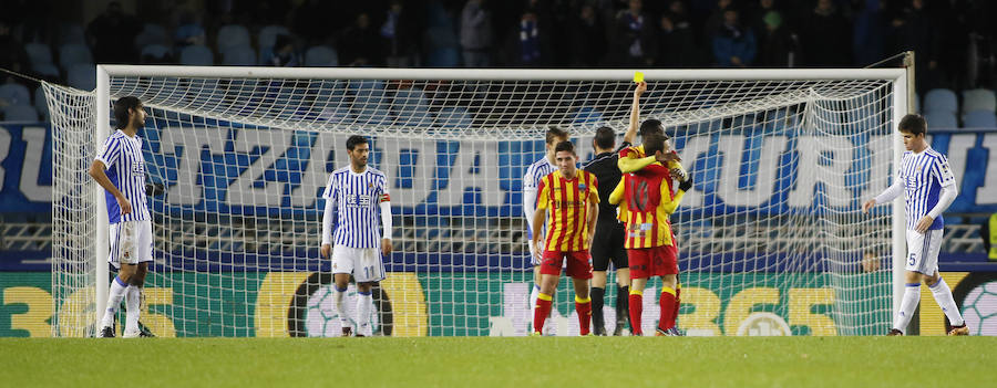 Real Sociedad-Lleida en imágenes