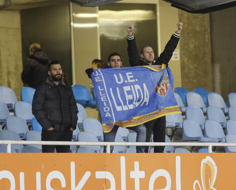 Real Sociedad-Lleida en imágenes