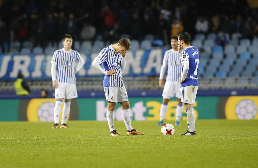 Real Sociedad-Lleida en imágenes
