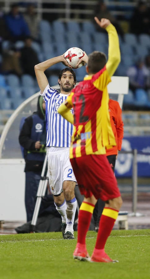 Real Sociedad-Lleida en imágenes
