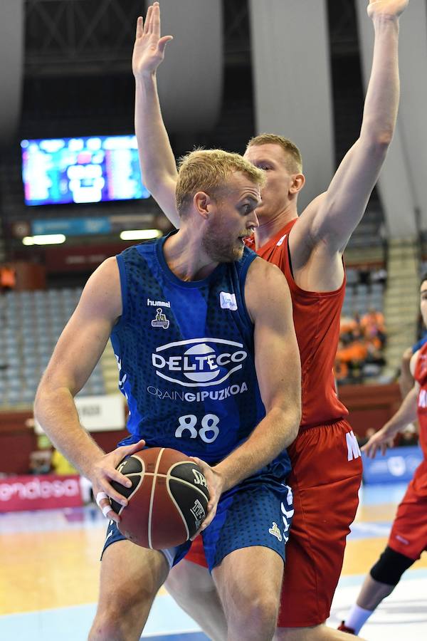 Frío en Illumbe pero mucha emoción en la cancha, donde el Gipuzkoa Basket pudo imponerse a una de las revelaciones del campeonato, el Fuenlabrada.