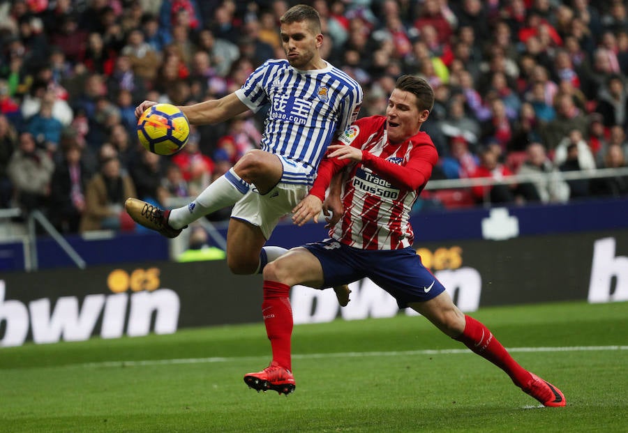 Las mejores imágenes del estreno de la Real Sociedad en el Wanda Metropolitano ante el Atlético de Madrid