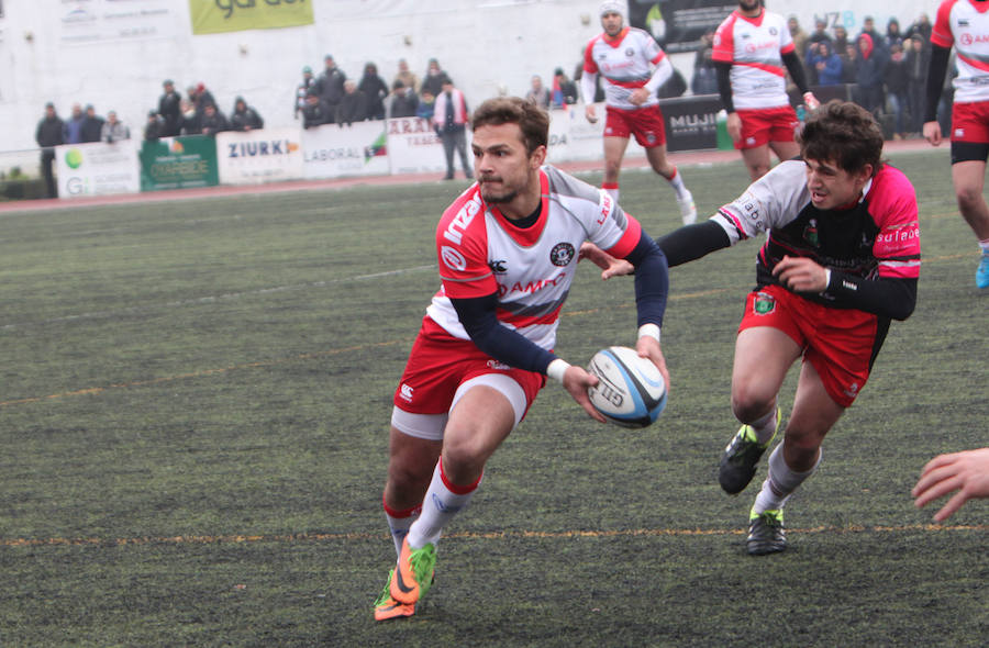 El Ampo Ordizia de rugby se ha impuesto al Hernani 52 - 12 este domingo en su campo.