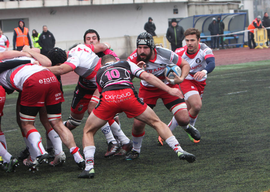 El Ampo Ordizia de rugby se ha impuesto al Hernani 52 - 12 este domingo en su campo.