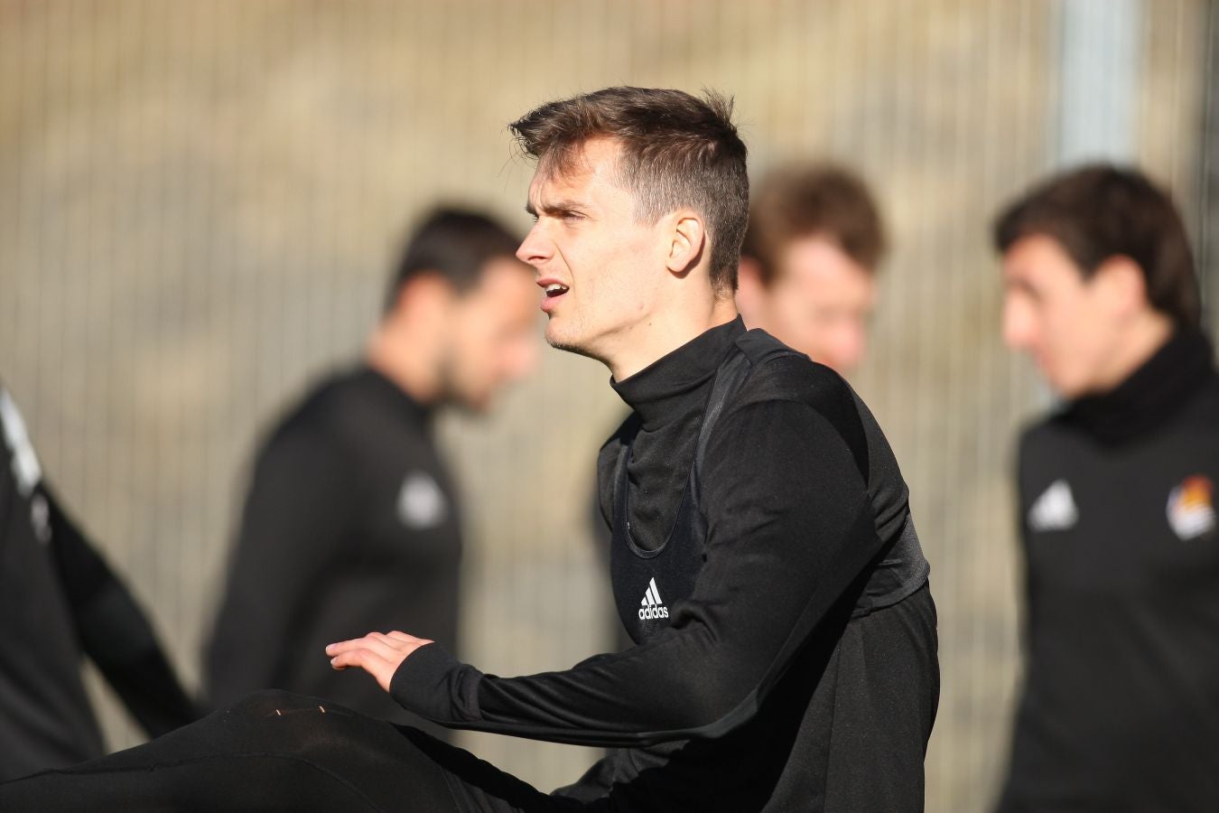 La Real Sociedad ha realizado este miércoles el último entrenamiento antes del partido del jueves ante el Zenit de San Petersburgo.