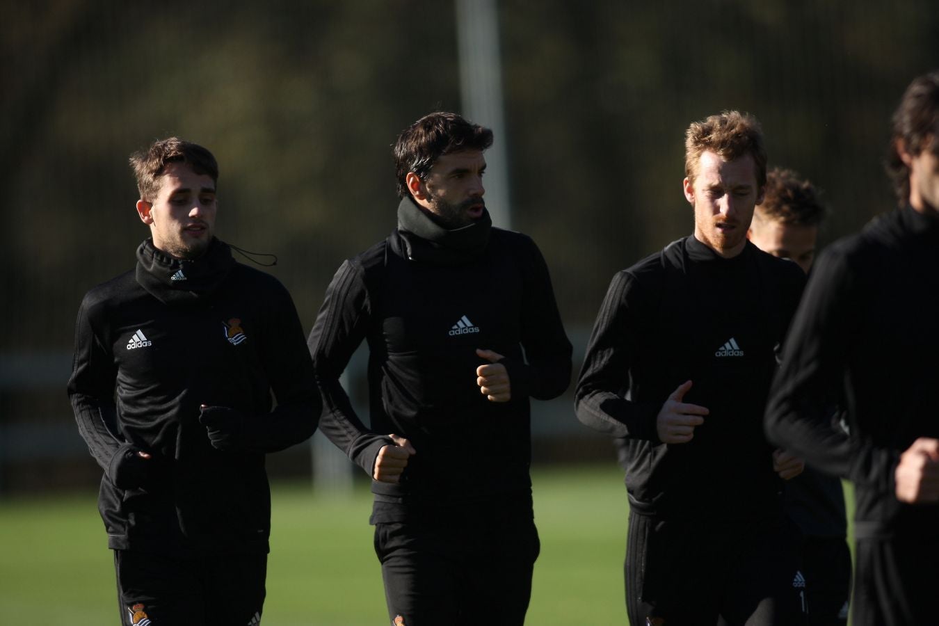 La Real Sociedad ha realizado este miércoles el último entrenamiento antes del partido del jueves ante el Zenit de San Petersburgo.
