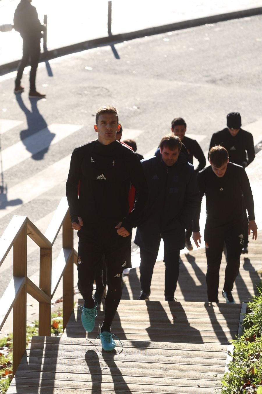 La Real Sociedad ha realizado este miércoles el último entrenamiento antes del partido del jueves ante el Zenit de San Petersburgo.