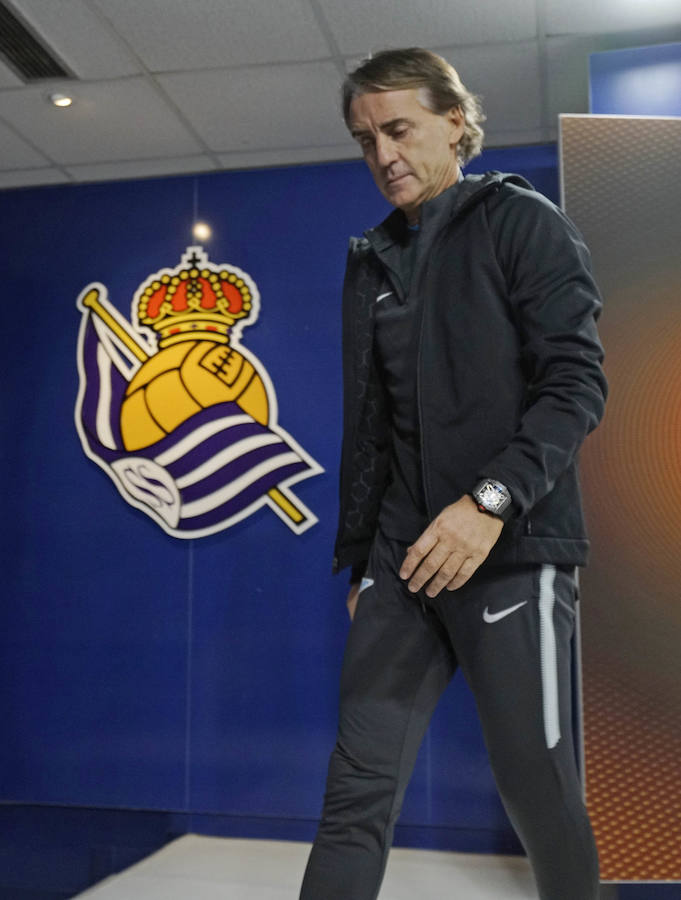 El Zenit entrena en Anoeta