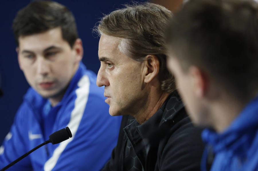 El Zenit entrena en Anoeta