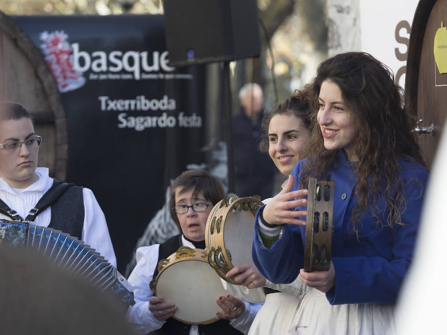 San Sebastián celebra con gran éxtito de público la IV. Sagardo Apurua.