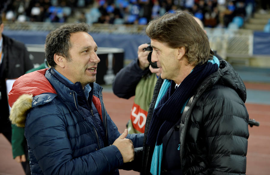 Las mejores imágenes del encuentro de Europa League entre la Real Sociedad y el Zenit en Anoeta