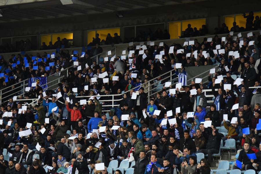 Las mejores imágenes del encuentro de Europa League entre la Real Sociedad y el Zenit en Anoeta