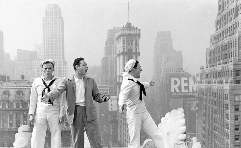 Escena de 'Un día en Nueva York' (1949) producida por Arthur Freed.