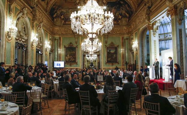 El Casino de Madrid acogió el acto del Premio Vocento al Liderazgo Empresarial.