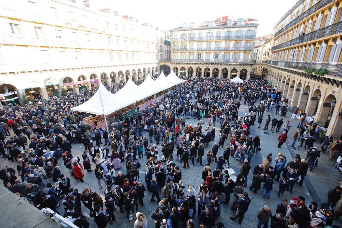 Arranca Santo Tomás y Donostia está lista para recibir a la gente.