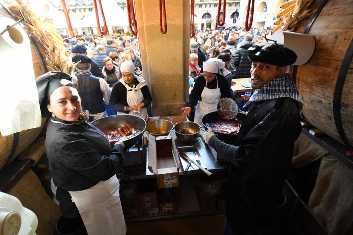 Arranca Santo Tomás y Donostia está lista para recibir a la gente.
