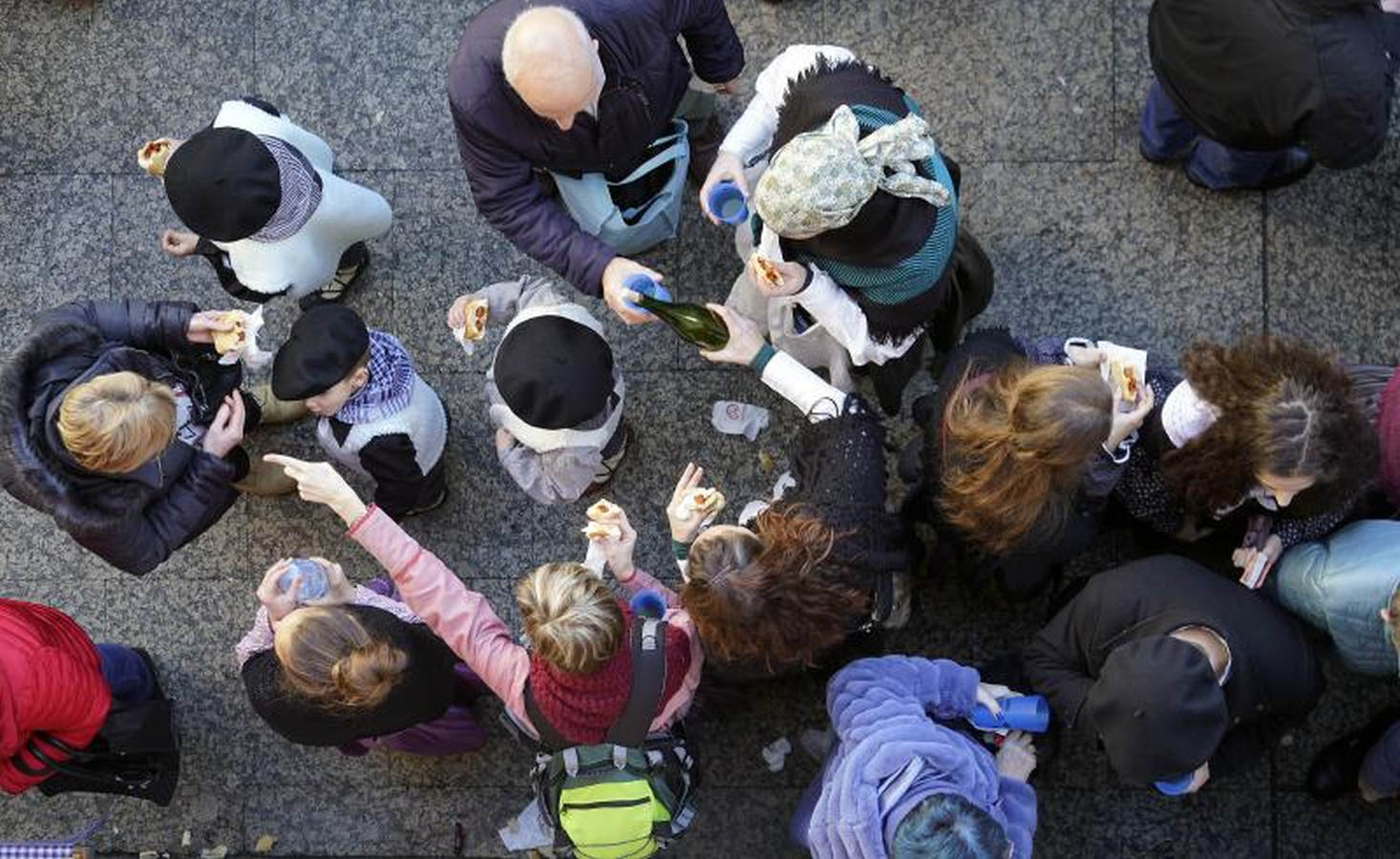La feria de Santo Tomás de Donostia, un éxito