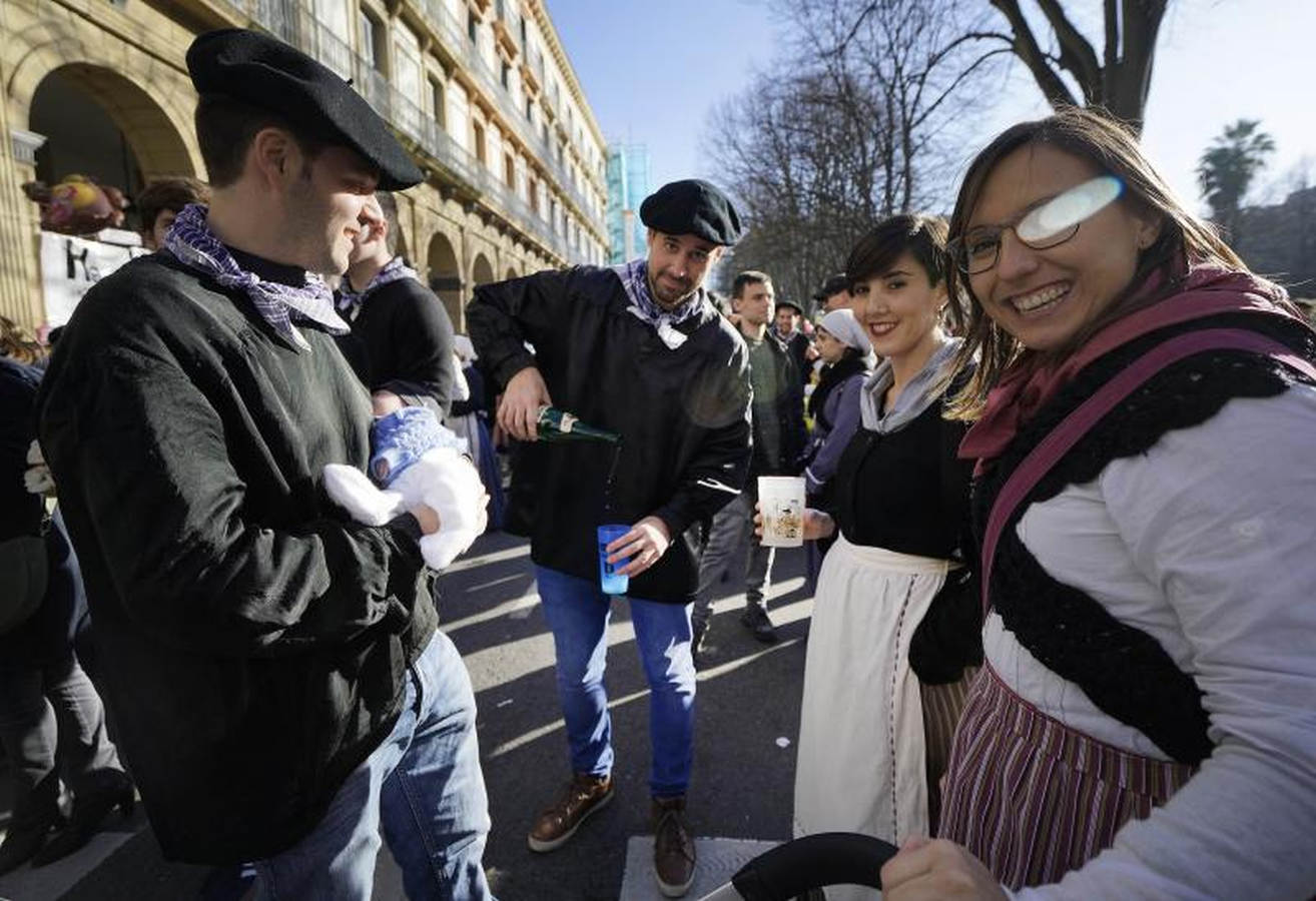 La feria de Santo Tomás de Donostia, un éxito