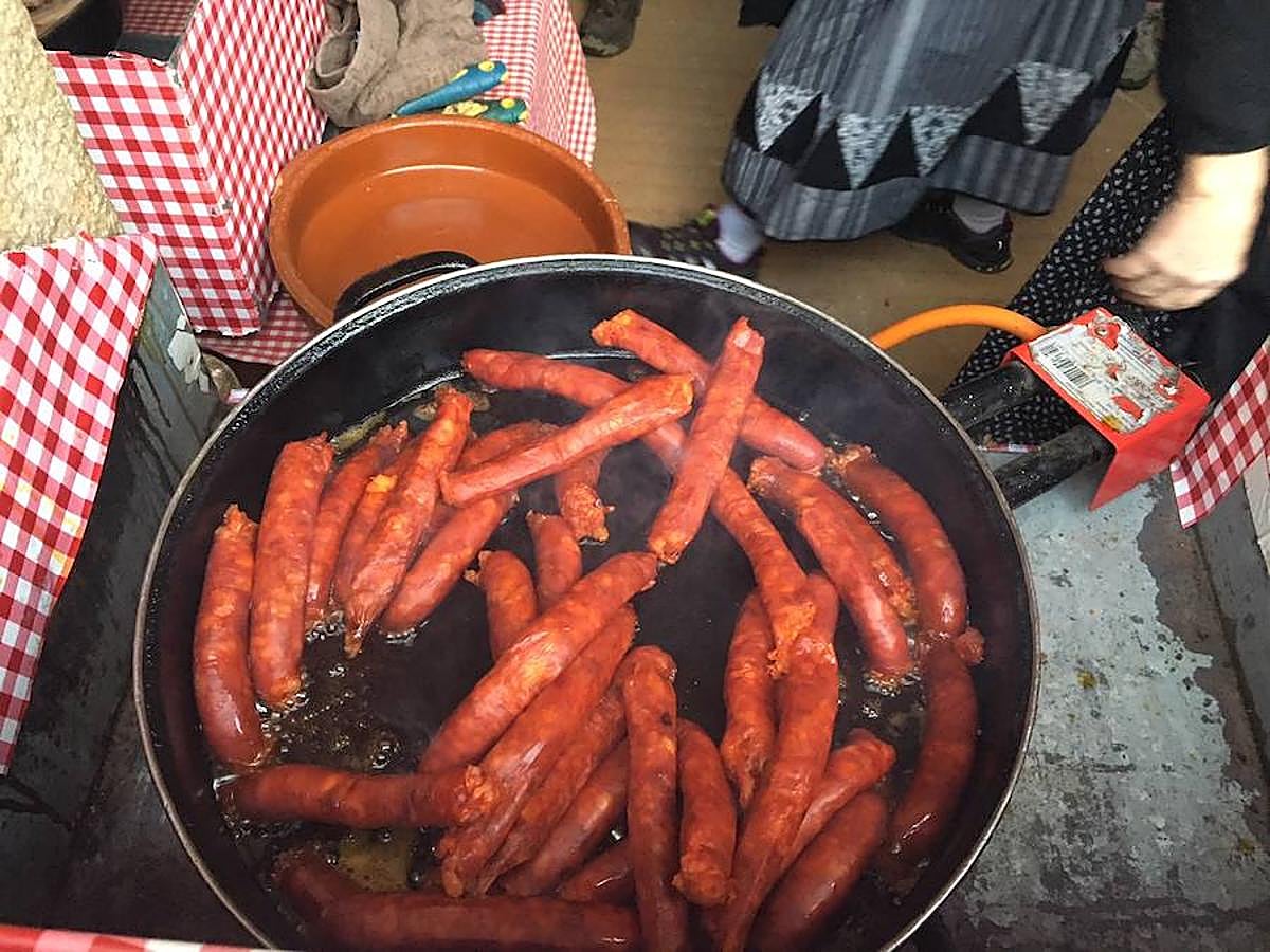 Arranca el Santo Tomas de 2017 y la plaza Constitución ya está lista para recibir a la gente. Los más madrugadores ya han podido ver a Úrsula.