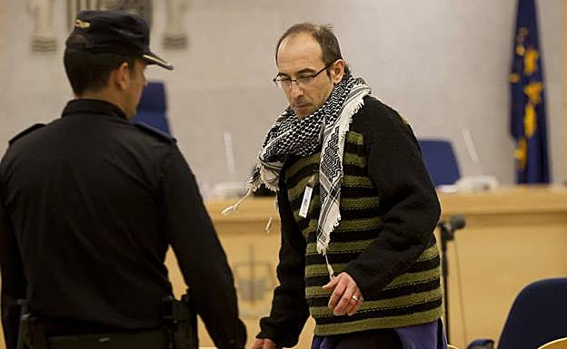 Ibon Iparraguirre en la Audiencia Nacional en una imagen de 2013.