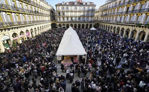 La txistorra es una de las protagonistas del día.